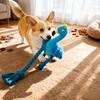 Plush Flamingo Dog Bite Rope Puppy Molar Cleaning Teeth Cotton Rope Dog Toys Safe Durable Braided Bite Dog Chew Toys Resistant