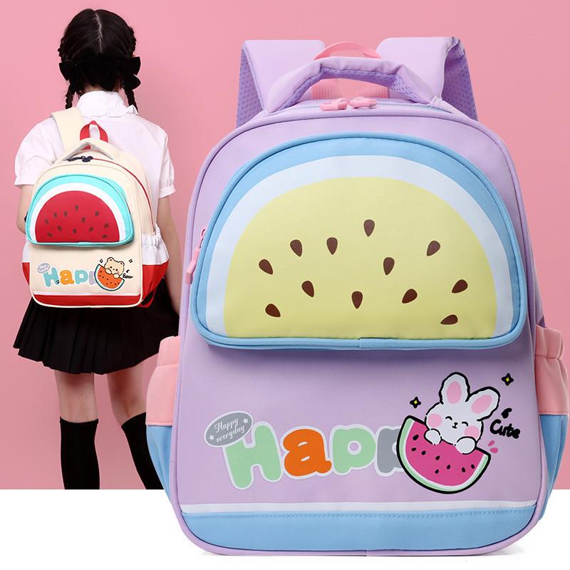 Adorable Toddler Backpack Lightweight Nylon Cute Cartoon Design For School