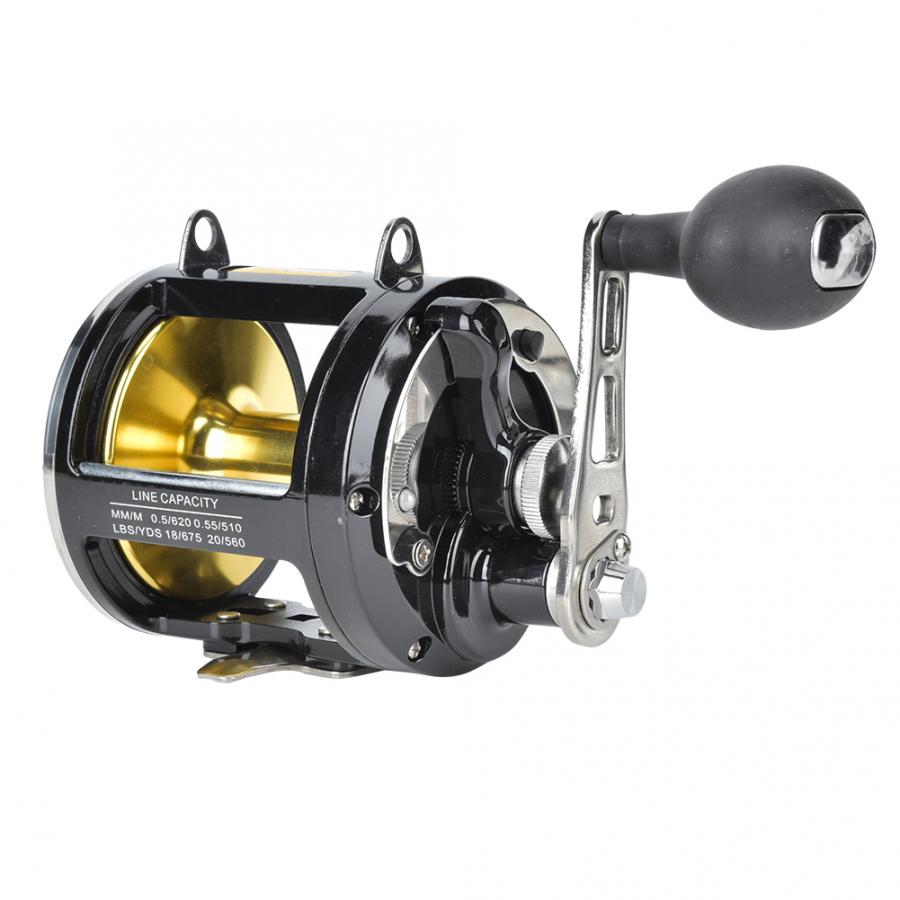 Newbility High-End Quality Fishing Reel 3.4:1/790g Metal Composite Fishing Jigging Reel