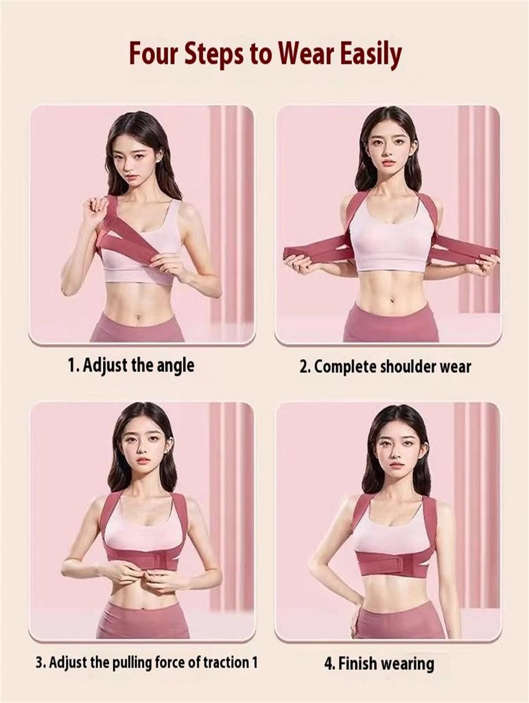 Corrective strap Male and female adult corrective strap Body brace adult humpback artifact back correction invisible corrective