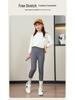 Girls' High-Waisted Thickened Barbie Leggings - Autumn/Winter Plus Velvet Shark Pants for Medium and Big Children.