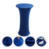 Premium Spandex Round Table Cover Elastic Skirt for Hotel Wedding Banquet Decor