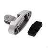 316 Marine Grade Stainless Steel Boat Top Fitting Swivel Deck Hinge with Rubber Pad 2.75 X