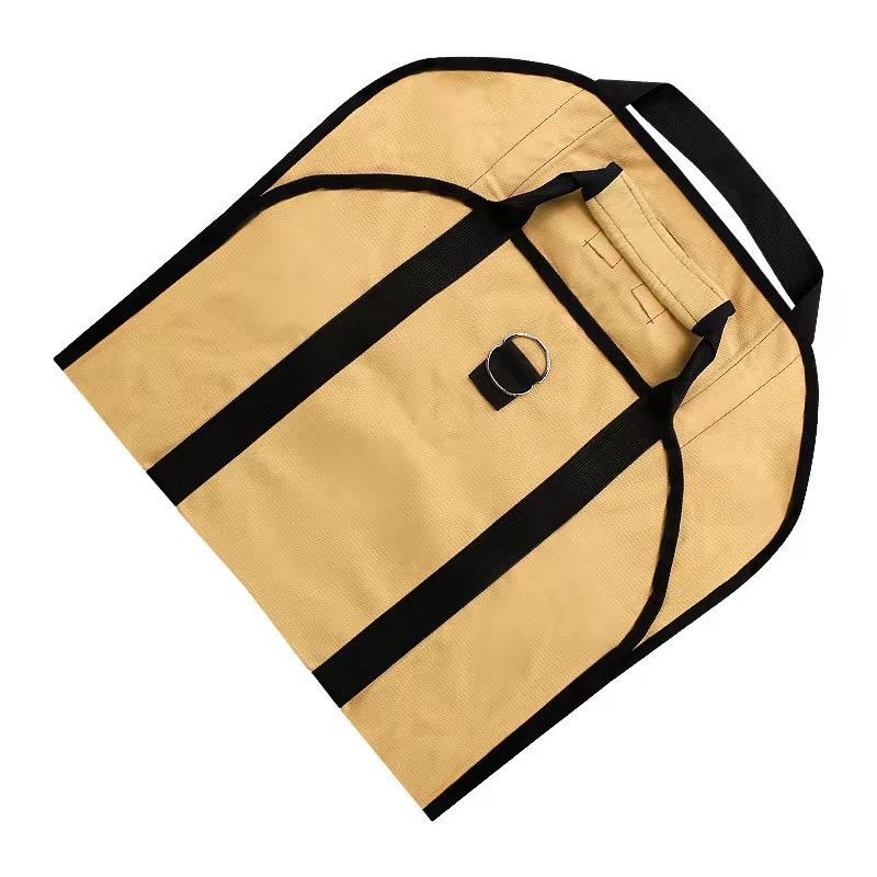 Heavy-Duty Log Carrier Bag – Outdoor Firewood Tote with Reinforced Handles – Durable Wood Carrying and Storage Pouch for Camping