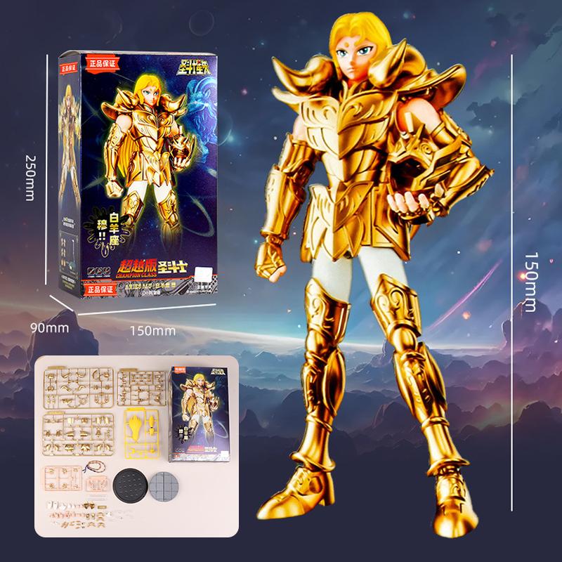

Blokees Saint Seiya Champion Class Aries Anime Figure Masami Kurumada Action Figure Decortion Kids Gifts