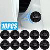 10 piezas personalizadas Almohadilla de silicona anticolisión para coche Autoadhesiva Amortiguadora para cierre de puerta Pegatinas Almohadilla insonorizada Amortiguador