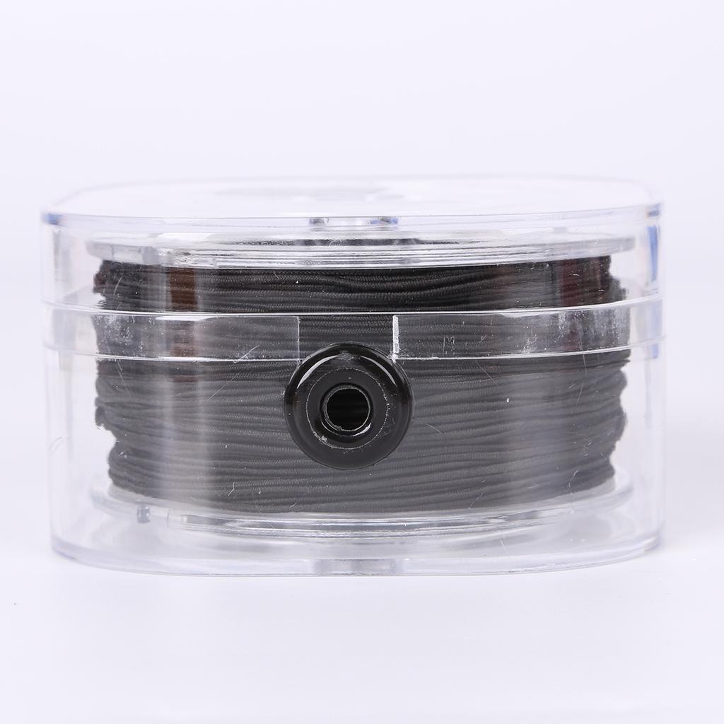 0.8-1.5mm DIY Beading Stretch Rubber Band Elastic Thread Cord with Box Round Beading Wire Jewelry Making