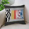 N-NASCARS Racing Car Cushion Cover Inches Farmhouse Decor Home Throw Pillow Covers For Couch Decorations