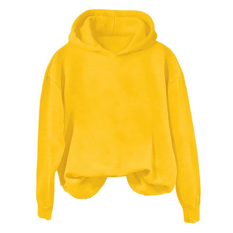 2025 Women's Bestseller Hooded Sweatshirt, No Drawstring or Pockets, Round Neck, Sizes S-5XL
