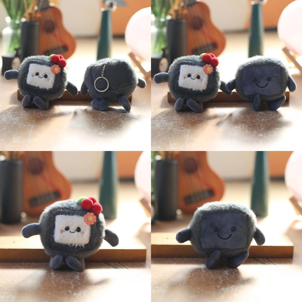 Jellycat Tofu Stinky Plush Keychain Plush Stuffed With Bow Tie For Kids Teens