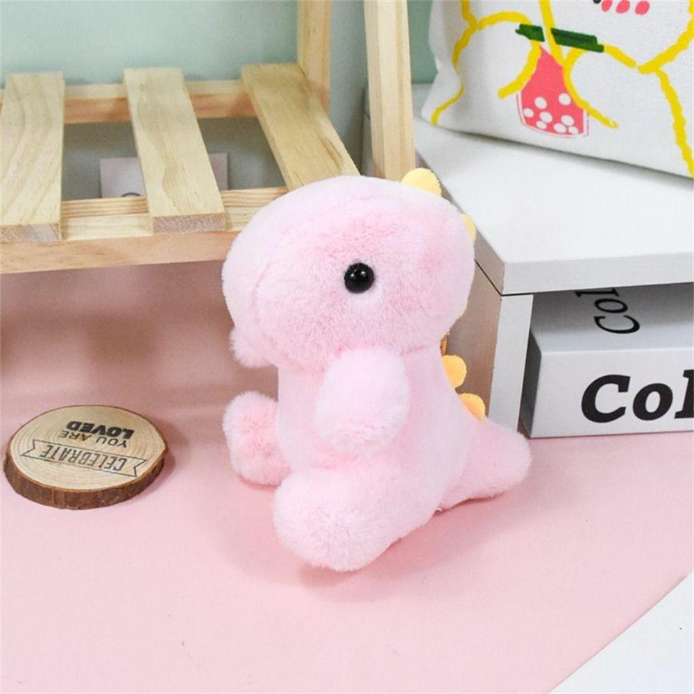 Stuffed Animal Plush Dinosaur Doll Plush Toy Dinosaur Pendant Dinosaur Keychain  Bag Pendant