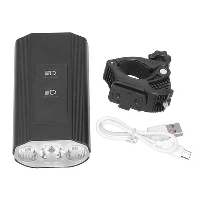 3LED Fahrrad Licht Einstellbar Wasserdicht Fahrrad Scheinwerfer mit Batterie Display USB Lade für Straße
