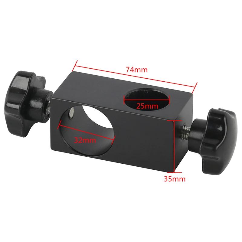 Diameter 25mm/32mm Heavy Duty Multi Axis Adjustable Metal Arm Support For Video Industry Microscope Table Stand Part Holder