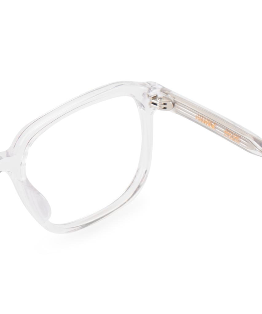 Hangeul Geek Chic Oversized Glasses Transparent