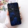 For Motorola Edge 50 Fusion Case XT2429-1 Soft TPU Flower Protective Phone Cases For Motorola G96 motog96 5G Fundas Cover Coque