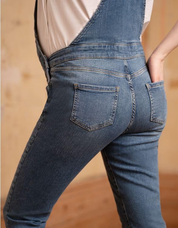 Overalls Maternity Denim Overalls TRAV Light Wash [Seraphin] Women's