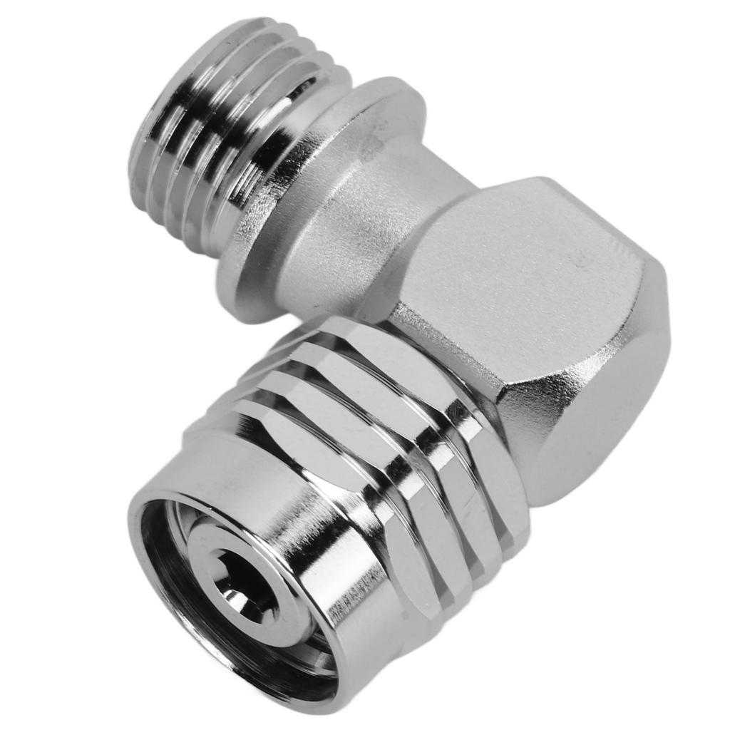 Diving Adapter Rotate 360 Degrees Corrosion Resistant High Hardness Secondary Diving Regulator for Diving