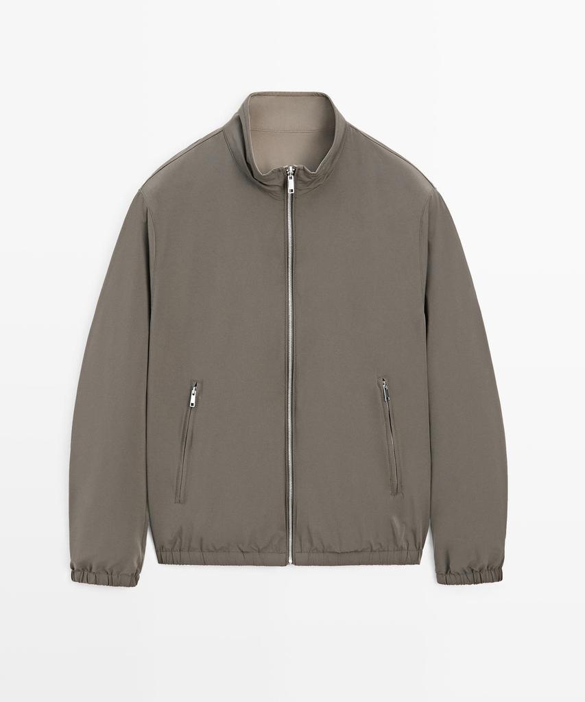 Massimo Dutti Short Reversible Jacket
