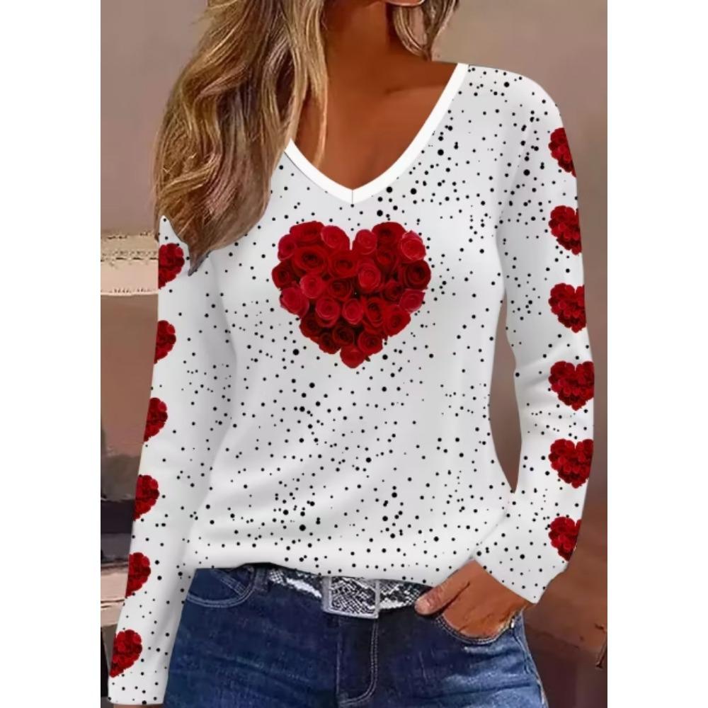 

Весенняя Горячая Распродажа Сезона 3D Модная Удобная Спортивная Футболка с Круглым Вырезом и Длинным Рукавом для Женщин Полная Длина Рукава Обычная 4XL