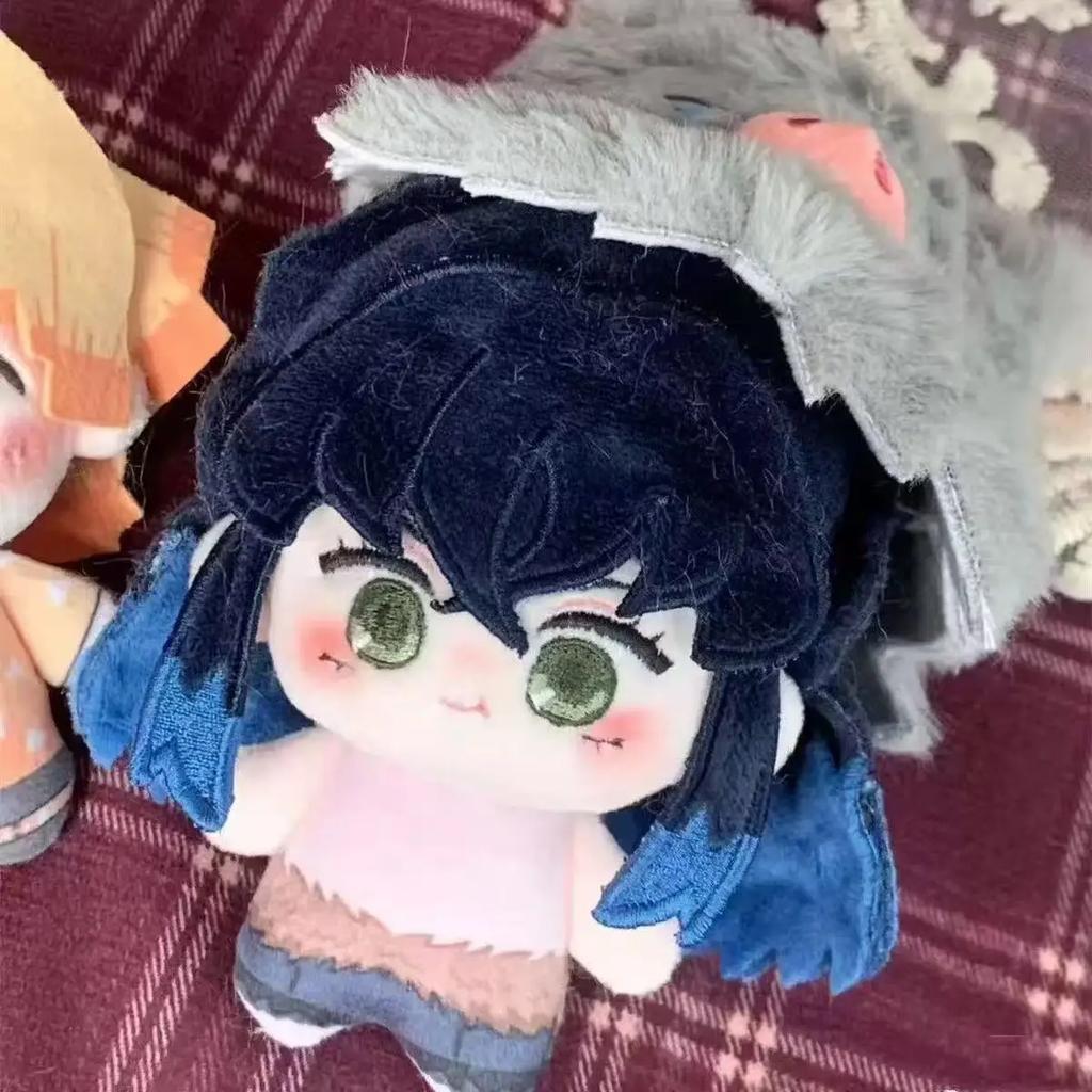 10cm Kawaii Inosuke Plush Toy With Hat High Quality Figure Game Anime Cosplay Stuffed Doll Birthday Gifts Fans