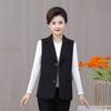 Women's Spring Autumn New Middle-aged Vest Outer Loose Jacket