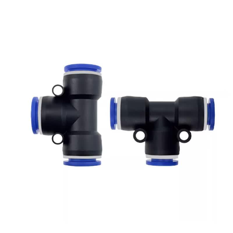 Hongze PE-8 Quick Connect Air Tube Tee Fitting