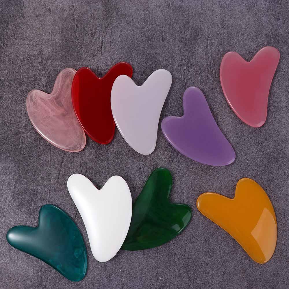 Care Tool Face Slimming Face Lift Acupuncture Body Massager Guasha Board Scraping Beeswax Scraper