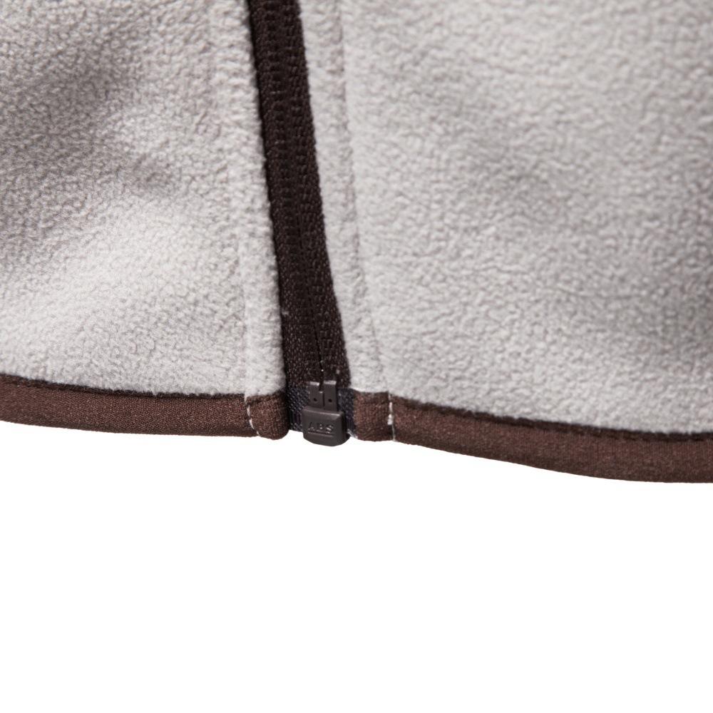 Gant Felpa Spessa con Patchwork in Camoscio Ricamato Pile Autunno Inverno 2026 Giacca da Uomo