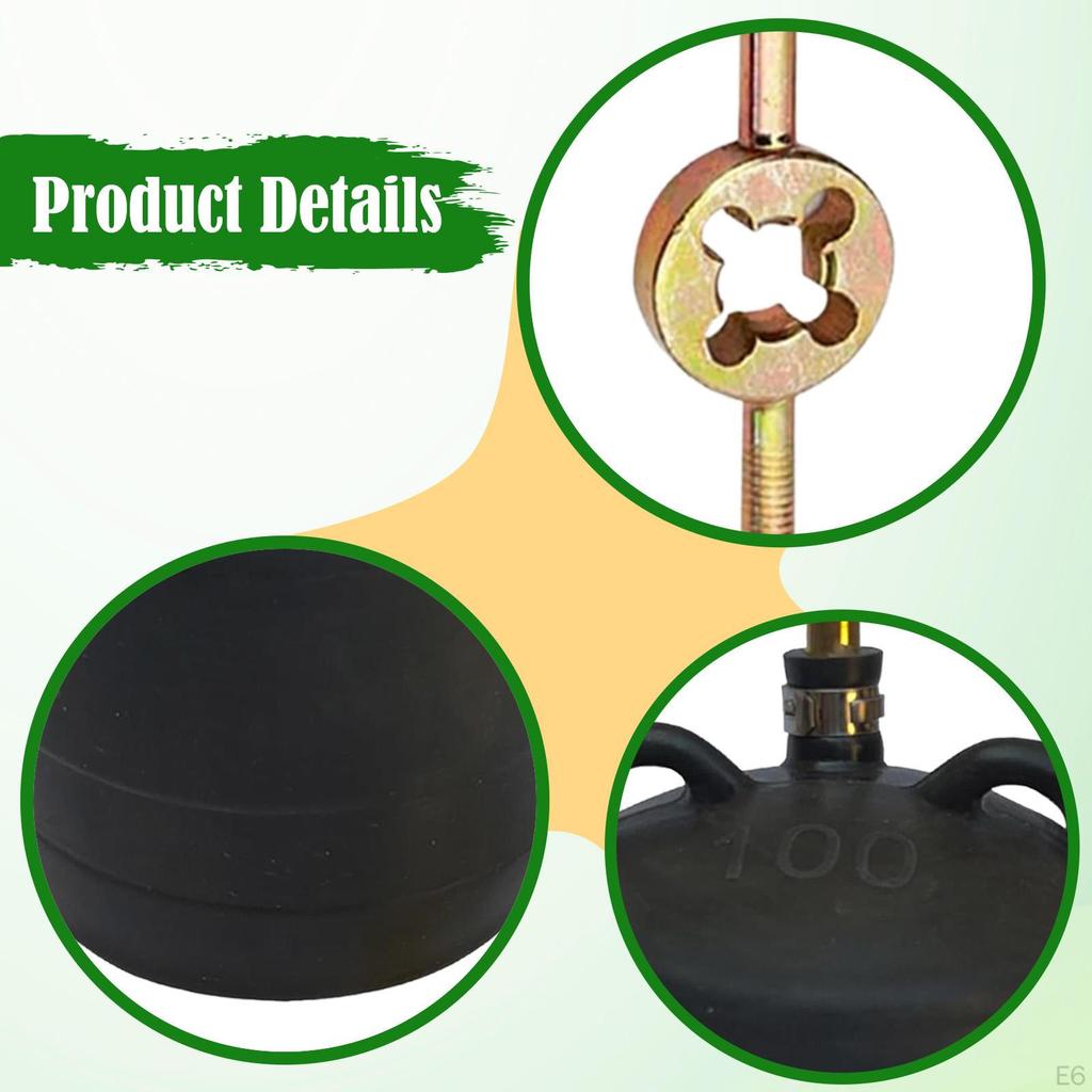 Inflatable Plug Plumbing Test Ball Balloon Pressure for Plumbers Maintenance Crews