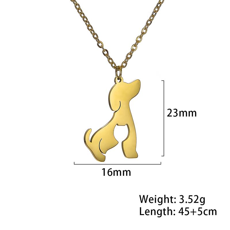 Cazador Cute Animal Cat Pendant Necklace for Women Lovely Paw Choker Neck Chain Stainless Steel Jewelry Birthday Gift 2026