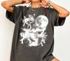 Three Axolotl Moon Shirt, Vintage Mexican Walking Fish T-Shirt, Retro Salamander Graphic Tee