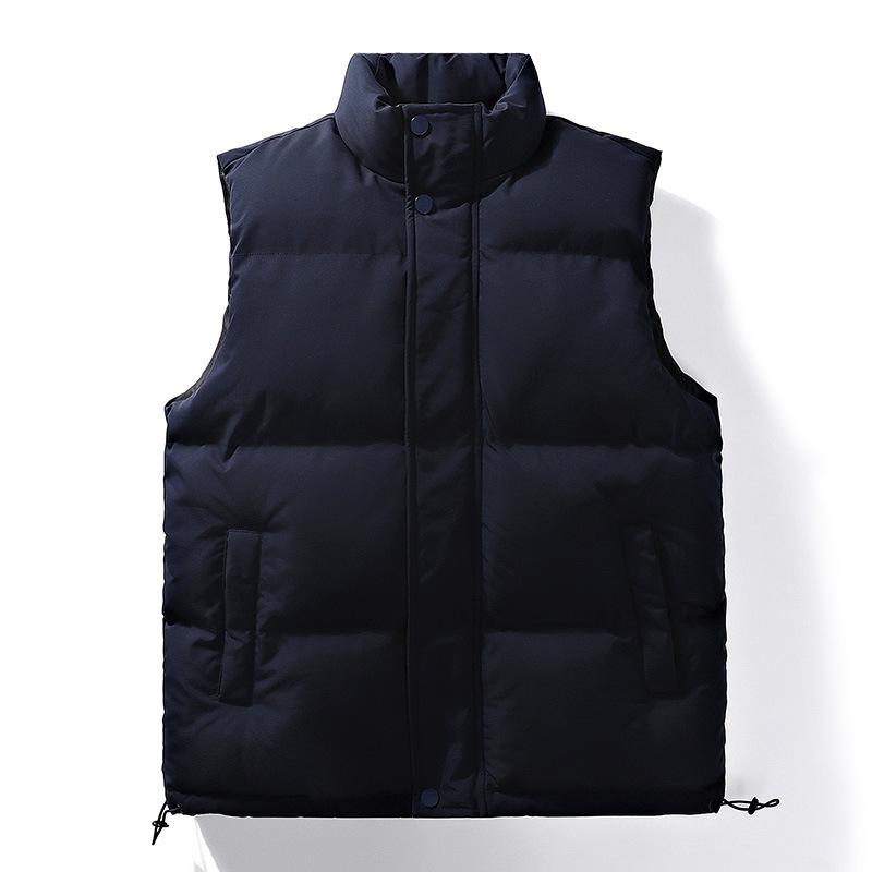 Autumn and Winter New Vests for Men and Women Fashion All Vest Plus Cotton Warm Vest Vest Down Cotton Coat Top Men