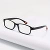 Retro 100-400  Adjustable Glasses for Middle-Aged and Elderly Men and Women Durable PC Material Comfortable Decorative Glasses