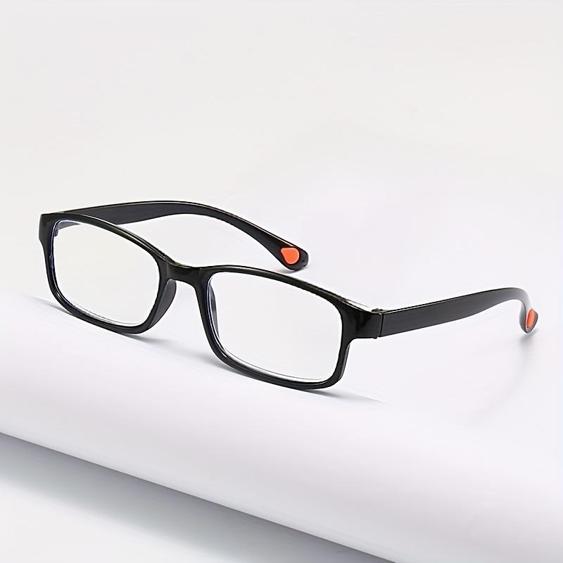 Retro 100-400  Adjustable Glasses for Middle-Aged and Elderly Men and Women Durable PC Material Comfortable Decorative Glasses