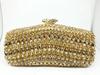 Boutique De FGG Marineblauw Kristallen Clutch Portemonnees Dames Avond Handtassen Bruids Strass Minaudière Tassen Bruiloft Feest Tas