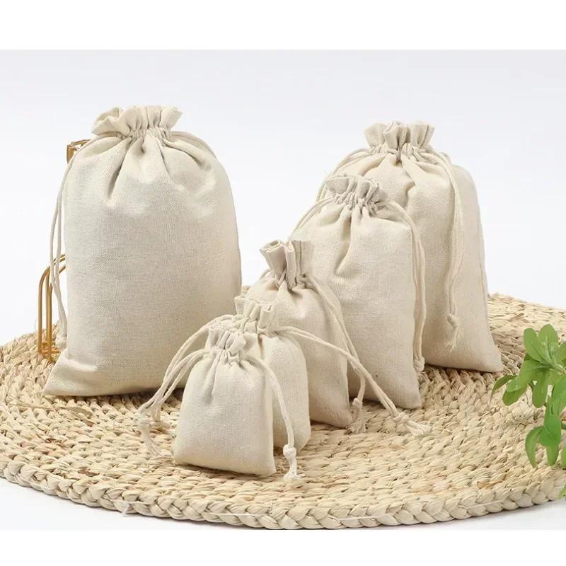 Sack Jewelry Storage Accessories  Color Gift Bags Pouch Drawstring Packaging Favor Household Simple Easy