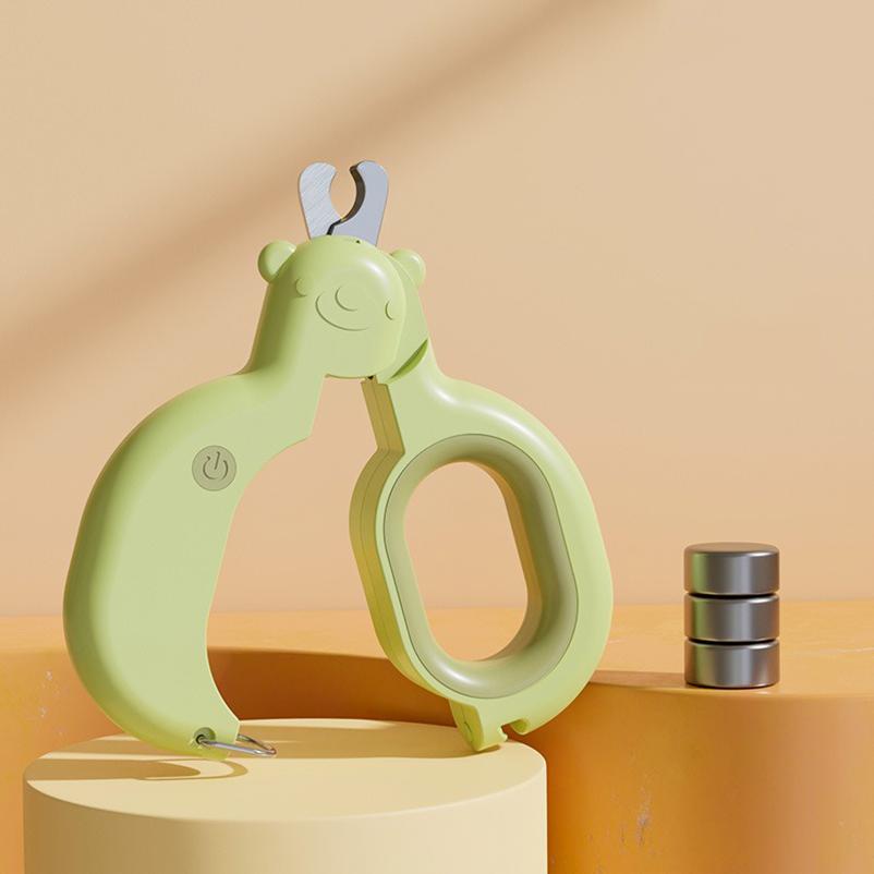 

Новые кусачки для ногтей домашних животных со светодиодной подсветкой, кусачки для ногтей с кровяной линией, кусачки для ногтей, товары для кошек и собак