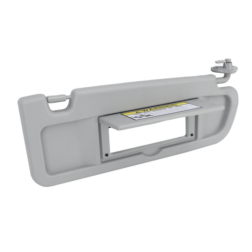 Sun Visor Grey Anti Glare Clear Mirror Sun Shielding Visor with Sun Visor Clip for Civic 2006 To 2011 Right Passenger