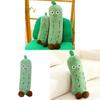 Plush Cucumber Pillow Bed Side Sleep Leg Clamp Cushion For Women