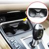 Black ABS Car Center Console Ert Cup Holder For BMW 3 4 F30 Series 2013-2018