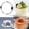 5Pcs Round Dumpling Skin Cutters Stainless Steel Pastry Baking Circle Ring Baking Mould  Wonton