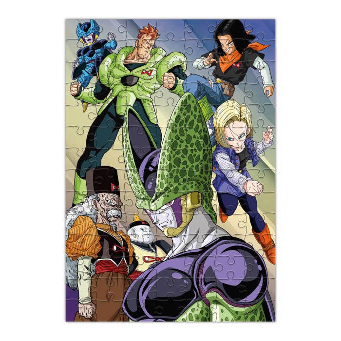 Casse-tête - erik editores - dragon ball z 4 stars ball - 98 pièces - puzzle double - 10 ans et plus