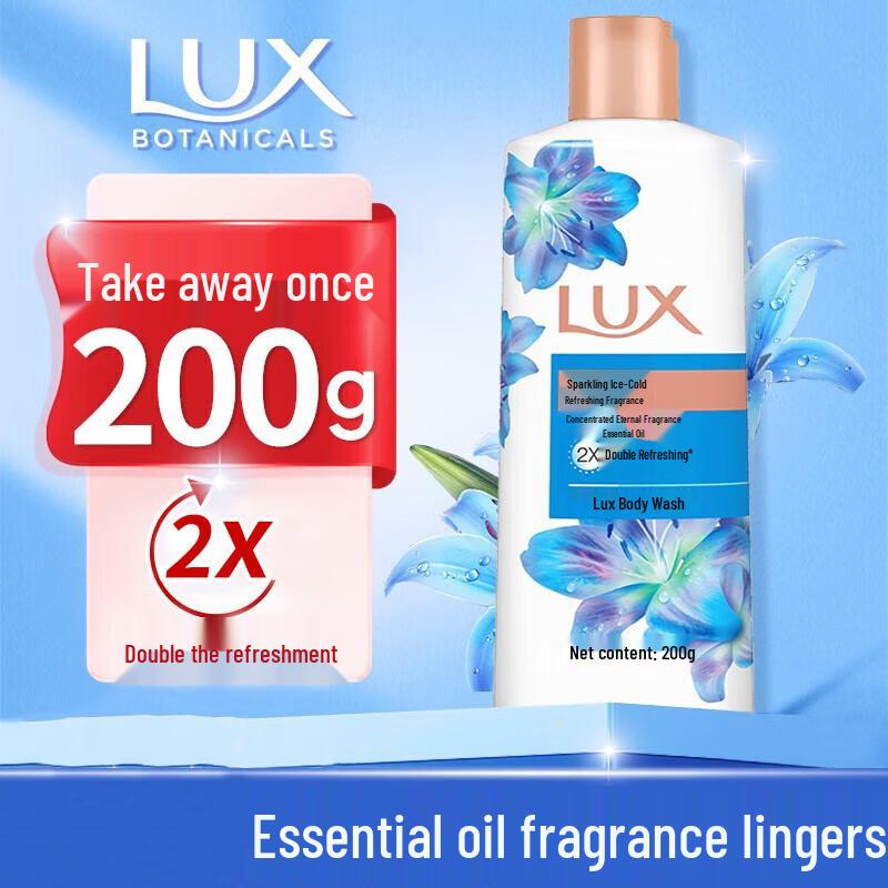 lux Błyszczący lodowato chłodny żel pod prysznic