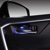 Car LED Door Bowl Armrest Atmosphere Light Interior Lights Decoration Handle Frame Light for Toyota RAV4
