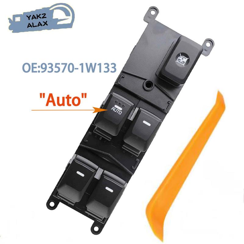 Front Left Power Window Conrtol Switch for KIA Rio III (UB) 2015 2016 2017 93570-1W133 Glass Regulator Button Car Accessories