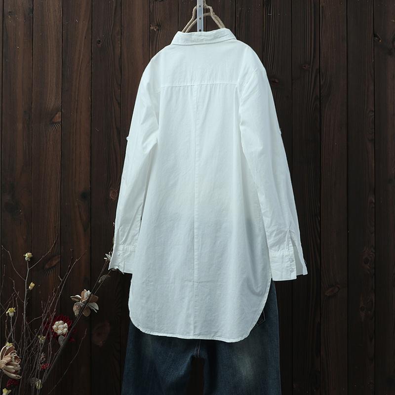 camisas compridas femininas