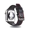 Fashion  Leather Carbon Fiber Strap for Apple Watch 9 8 7 Ultra Buckle Watch Bands for IWatch6 5 4 3SE 40 44 41 45mm 49mm Buckle Band Accessories