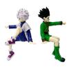 In Stock: For Hunter Anime Figures, Gon And Killua Action Figures, Collectible Noodle Stopper Model Toy Sets,Boys' Toy Sets