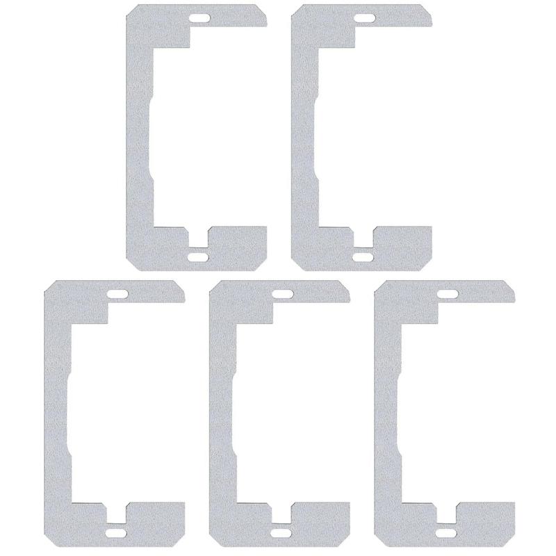 

Adjustable Outlet Leveling Spacers Easy Installation Metal Component Electrical Component Electrical Outlet Shims Plates 1