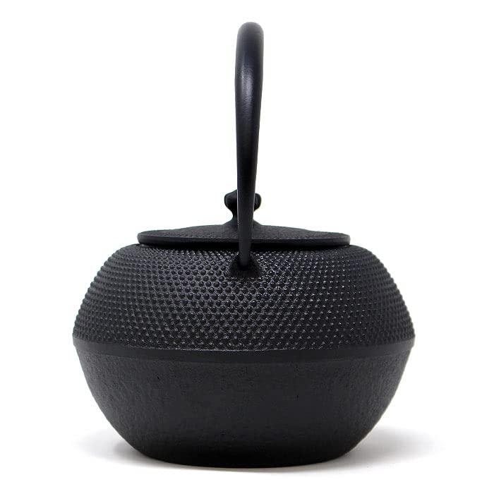 [Made in Japan] OIGEN Casting Nambu Iron Kettle, Nambu Ironware, Maromi Arare, 1L, Made in Japan, Direct Fire, Honjien / La /